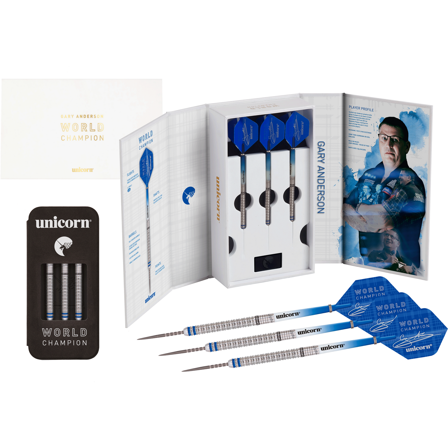 Unicorn Phase 3 World Champion Gary Anderson Steel Dart