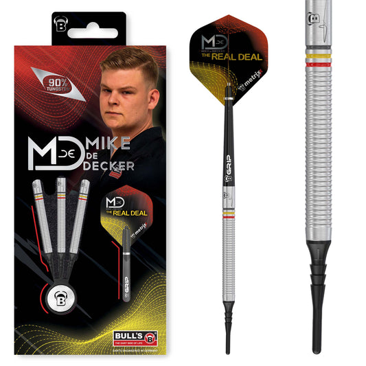 BULL'S Mike De Decker Soft Dart, 90 % Tungsten