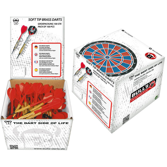 BULL'S Eco Soft Dart 16g 100er 6/8mm