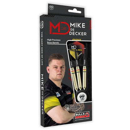 BULL'S Mike de Decker Player Brass Steel Dart