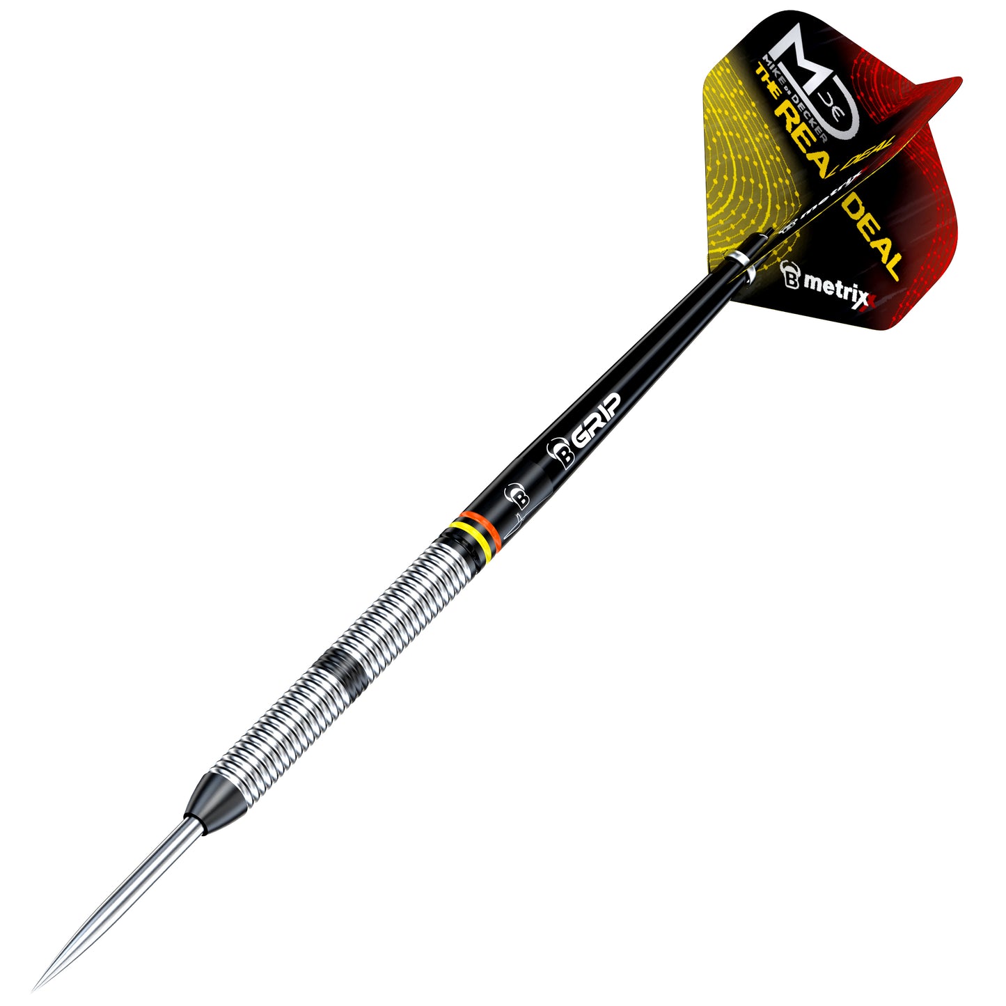 BULL'S Mike de Decker Black Edition Steel Dart