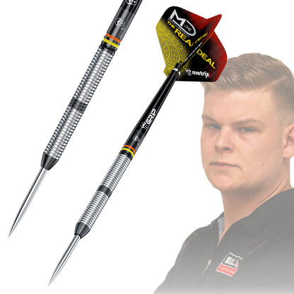 BULL'S Mike de Decker Black Edition Steel Dart