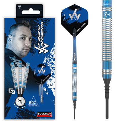 BULL'S Jermaine Wattimena G3 Softdart 90% Tungsten