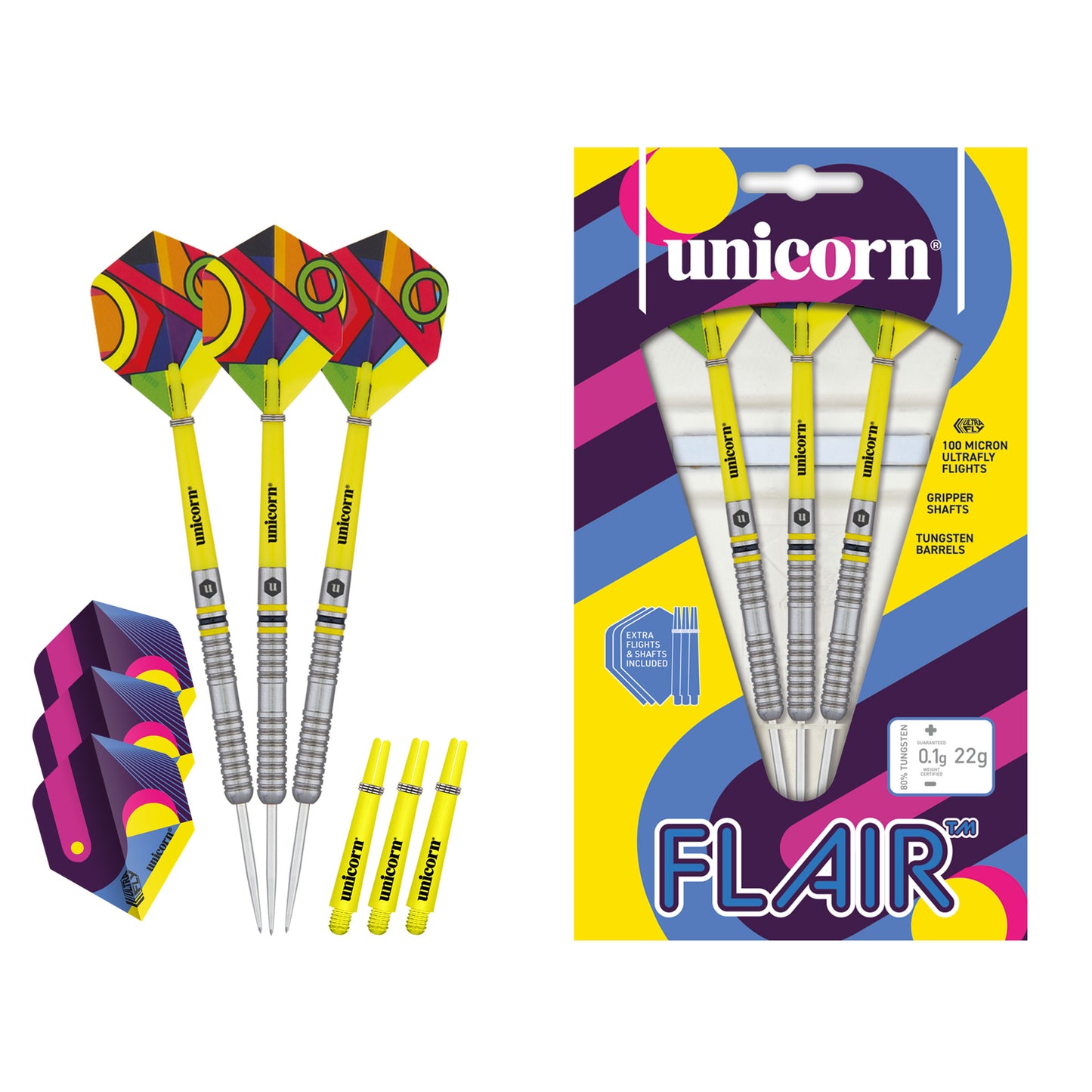Unicorn Flair 3 Steel Darts