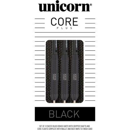 Unicorn Core Plus Black Soft Darts