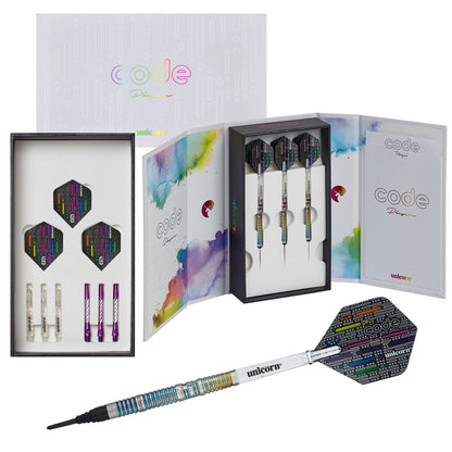 Unicorn Jeffrey de Zwaan Code Players Soft Dart