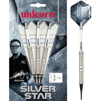 Unicorn Seigo Asada Silver Star Soft Darts