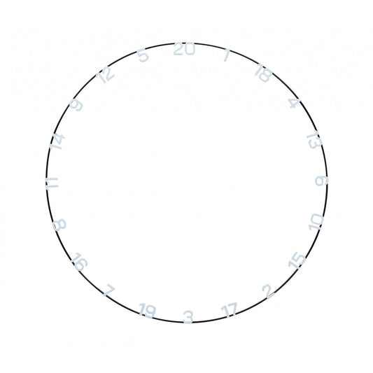 Unicorn Ultra-Vis Number Ring