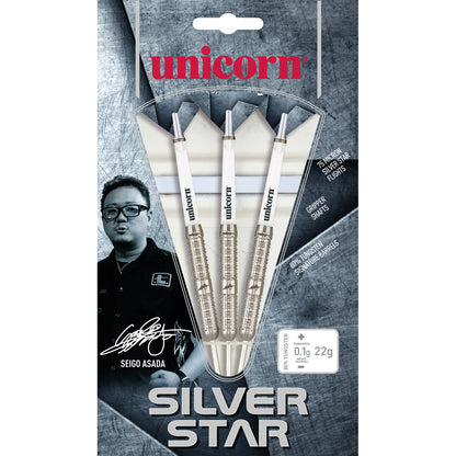 Unicorn Seigo Asada Silver Star Steel Darts