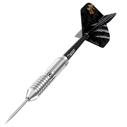 BULL'S Krzysztof Ratajski Brass Silver Steel Dart