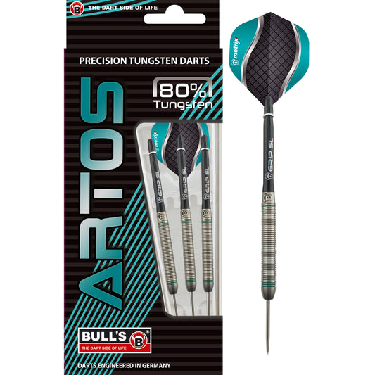 BULL'S Artos AR1 Steeldart, Mint 80% Tungsten