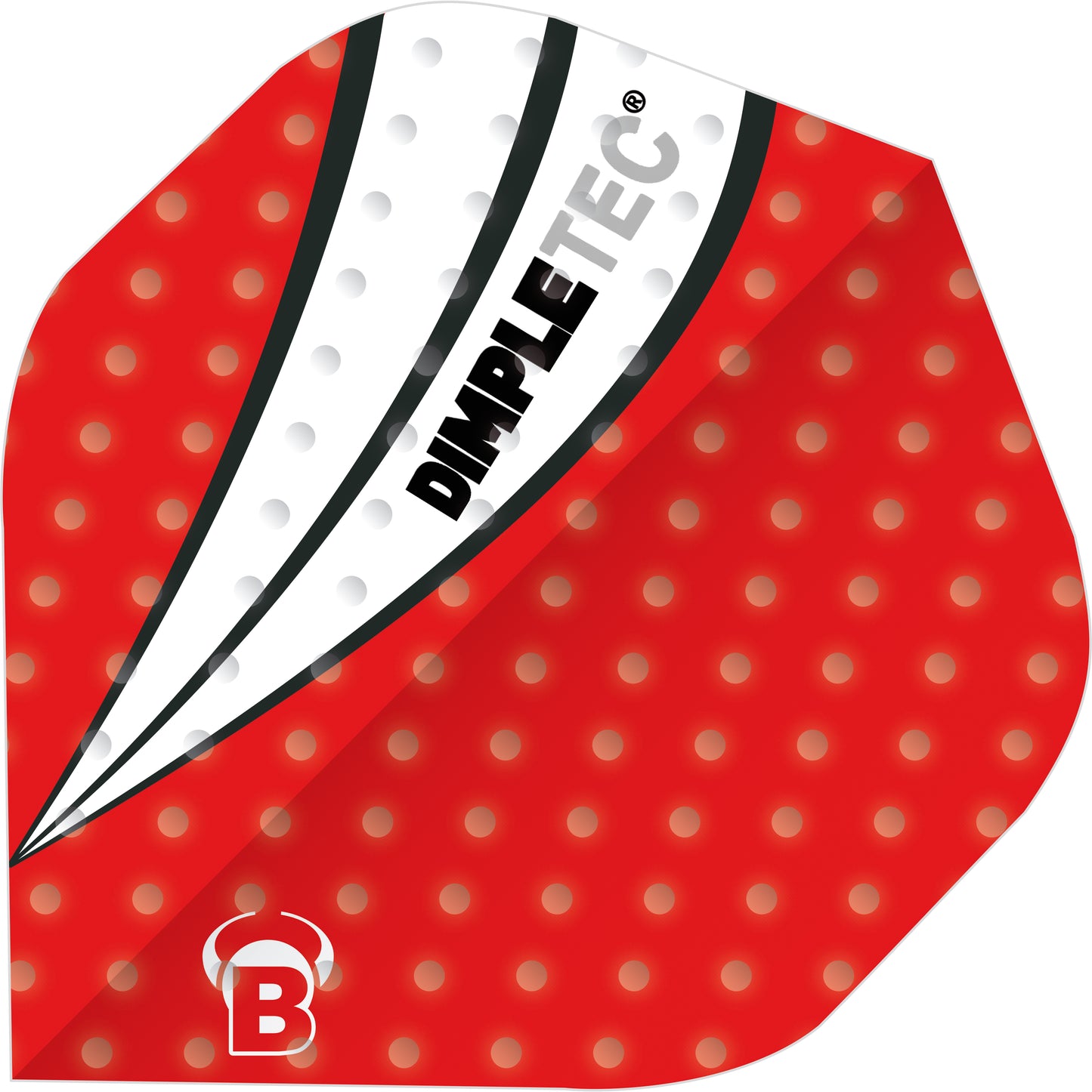 BULL'S Dimpletec Red Flights B-Standard