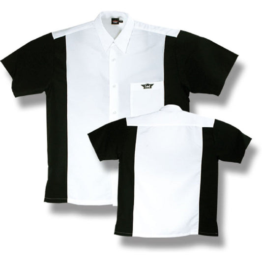 BULL'S Dartshirt Weiß/Schwarz