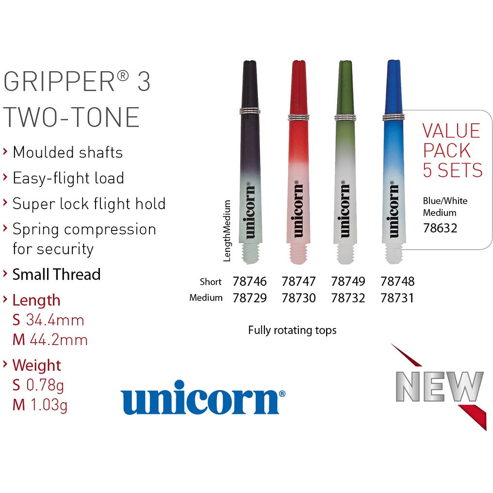 Unicorn Gripper 3 TWO-TONE Shaft