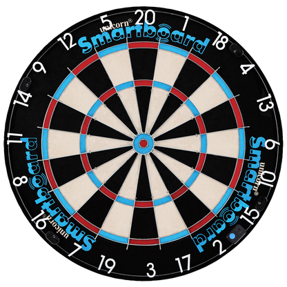 Unicorn Smartboard Bristle, Bluetooth Dartboard, App kompatible Dartscheibe