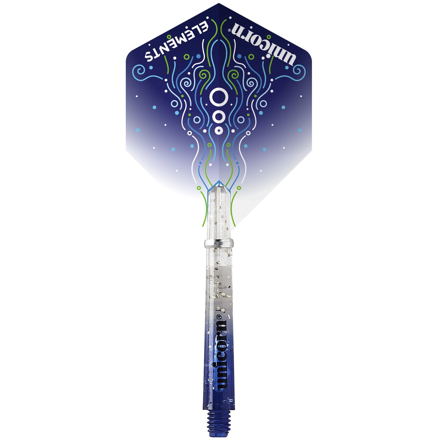Unicorn Gripper 4 Elements Two-Tone Combo Shaft + Flight