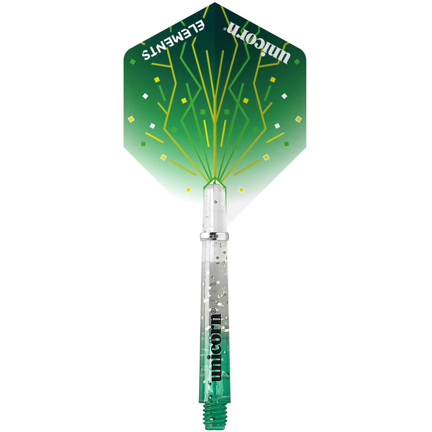 Unicorn Gripper 4 Elements Two-Tone Combo Shaft + Flight